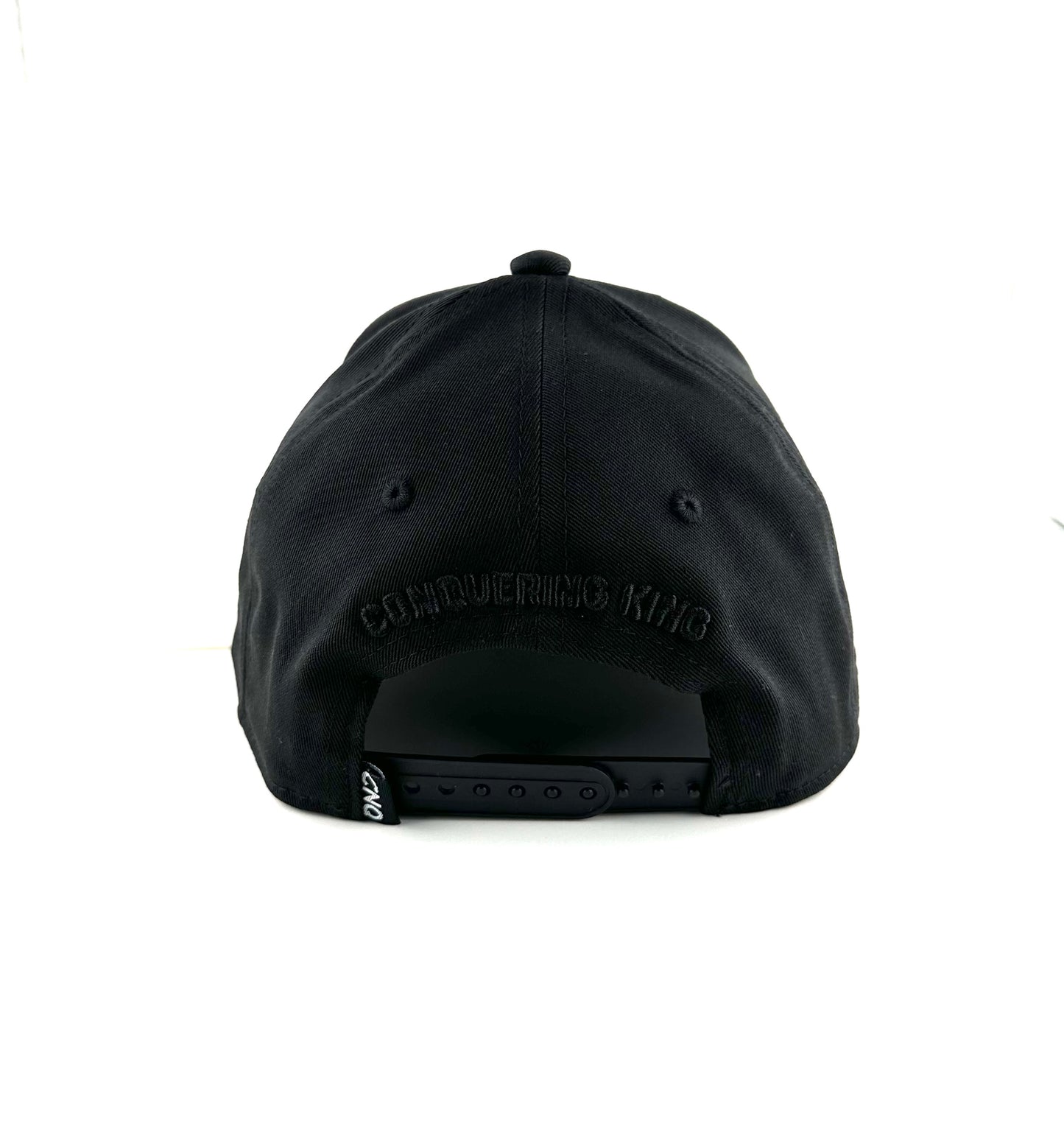 CNQ KING Essentials SnapBack Cap - Black